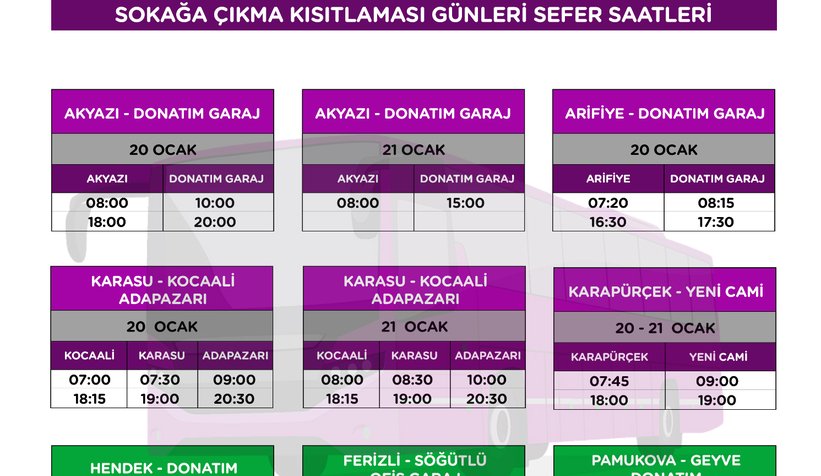 Toplu taşımaya ALES düzenlemesi