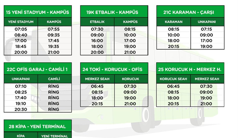 Toplu taşımaya ALES düzenlemesi