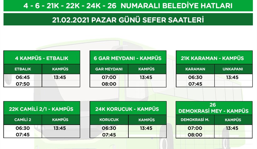 Toplu taşımaya ALES düzenlemesi