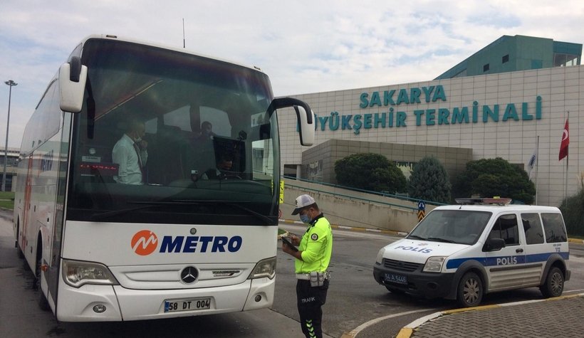 Toplu ulaşıma korona denetimi