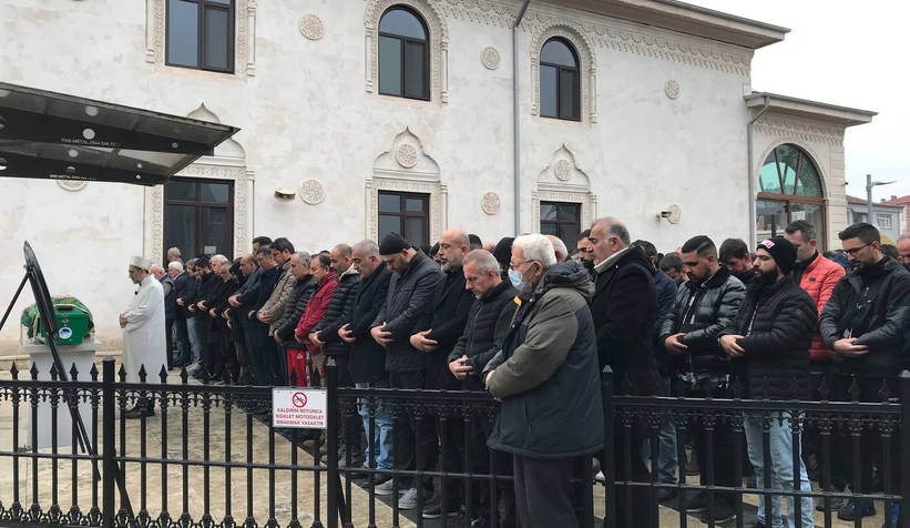 Torununu okula götürürken kazada ölmüştü, toprağa verildi