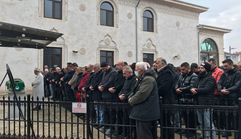Torununu okula götürürken kazada ölmüştü, toprağa verildi