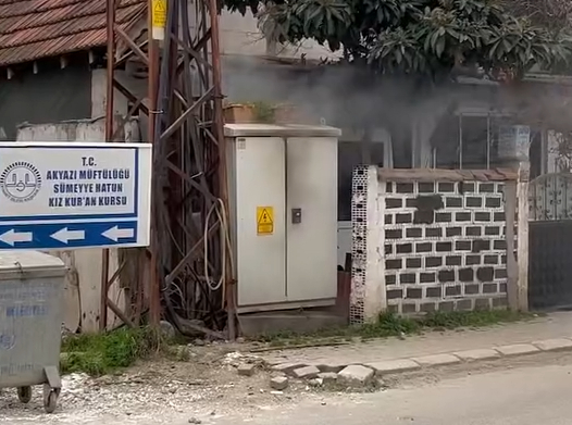 Trafoda yangın çıktı