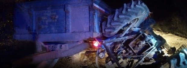 Traktörün altında kalan Suriyeli genç öldü