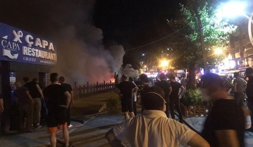 Turizm kentinde büyük yangın