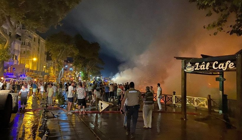 Turizm kentinde büyük yangın