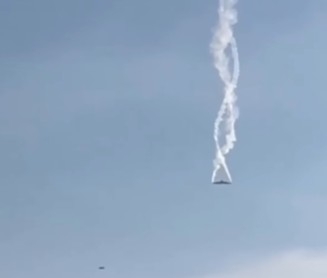 Türk askeri uçağı düştü; 20 personel vardı