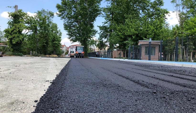 Ulaşımı kolaylaştıracak güzergah sıcak asfaltla buluştu