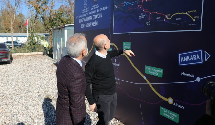 Ulaştırma ve Altyapı Bakanı Akyazı'ya geldi