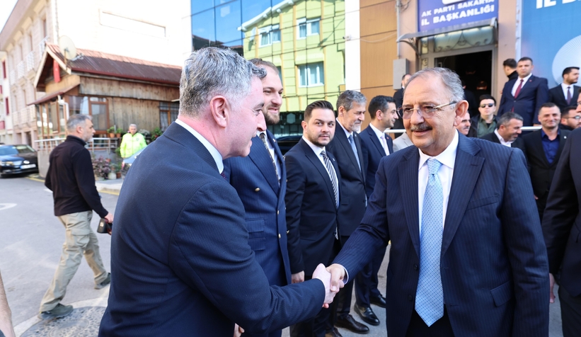 Ümit Bodur ve Halit Çakırbaş Bakan Mehmet Özhaseki'nin programına katıldı