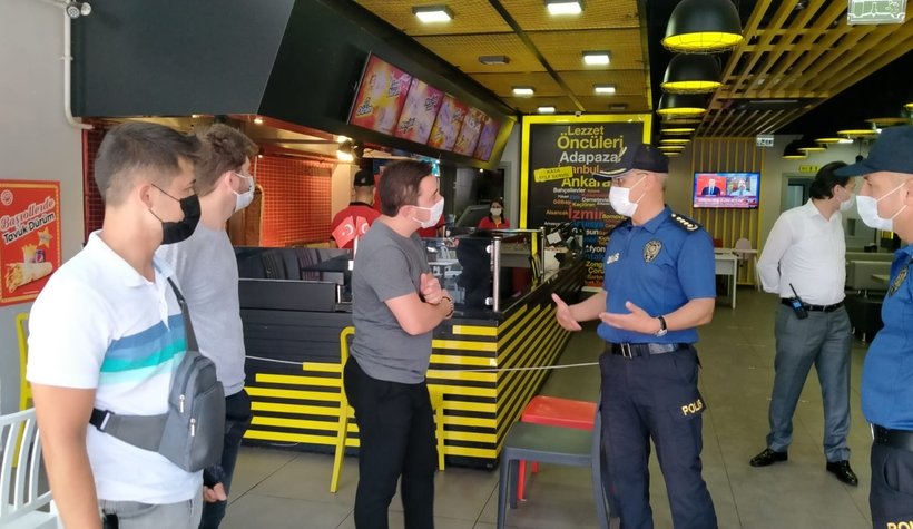 Üniformayı giydi, denetimlere katıldı!