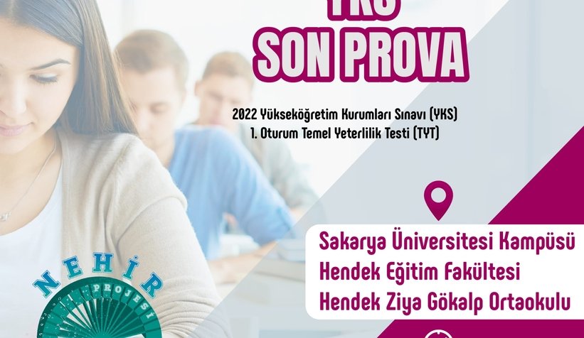 Üniversite adaylarına Son Prova Uygulaması