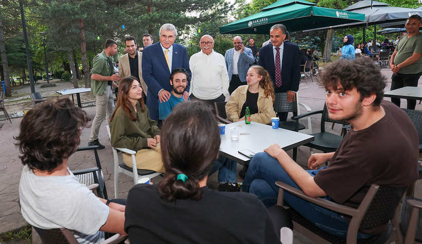 Üniversite gençliğinin ilk tercihi yeşil cennet Sakarya