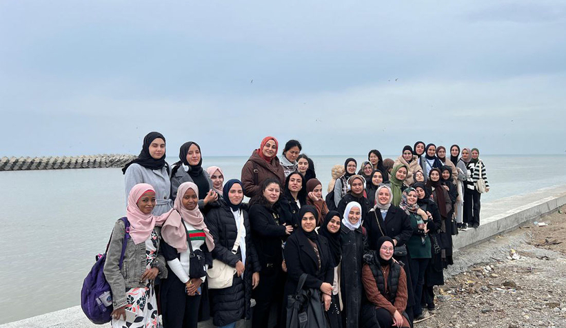 Üniversiteli gençler şehrin güzelliklerini keşfediyor