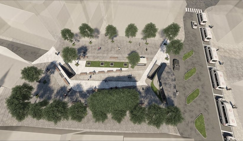 Unkapanı Meydanı en hızlı şekilde tamamlanıyor