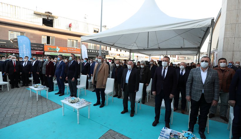 Unkapanı Meydanı projesinin temeli atıldı