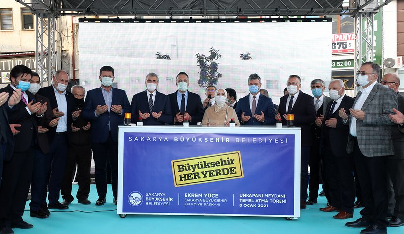 Unkapanı Meydanı projesinin temeli atıldı