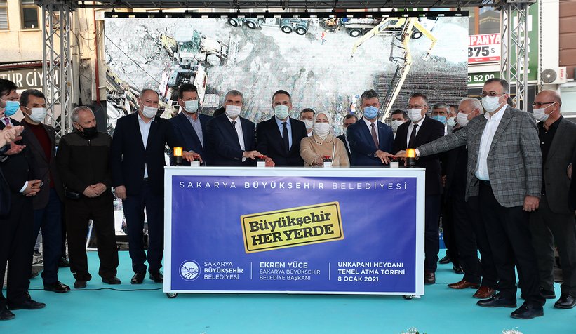 Unkapanı Meydanı projesinin temeli atıldı