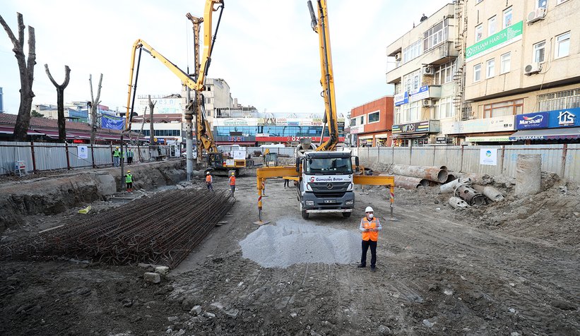 Unkapanı Meydanı projesinin temeli atıldı