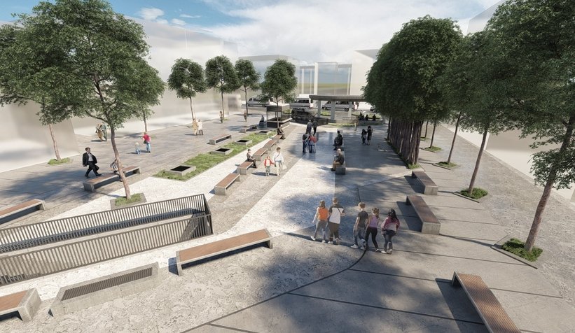 Unkapanı Meydanı’nın temeli atılıyor