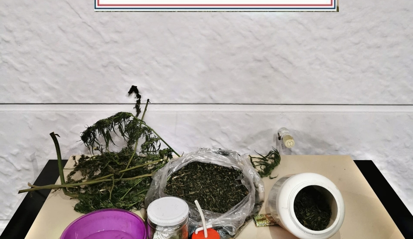 Uyuşturucu ticareti yapılan iş yerine baskın