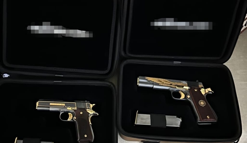 Uzun namlulu silahlarla yakalandılar