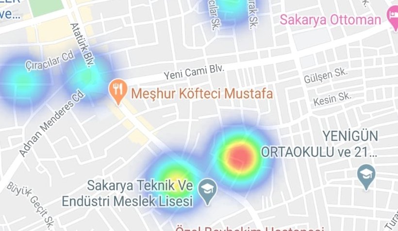 Vaka sayıları arttı, İşte Sakarya'da yüksek korona riskli yerler!