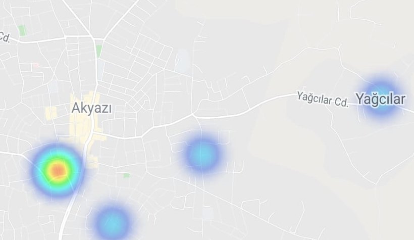 Vaka sayıları arttı, İşte Sakarya'da yüksek korona riskli yerler!