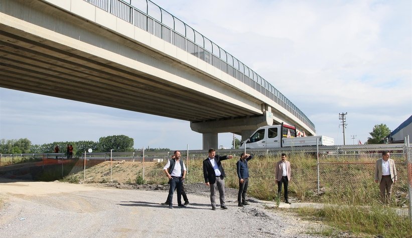 Vakıf köprüsü trafiğe açıldı