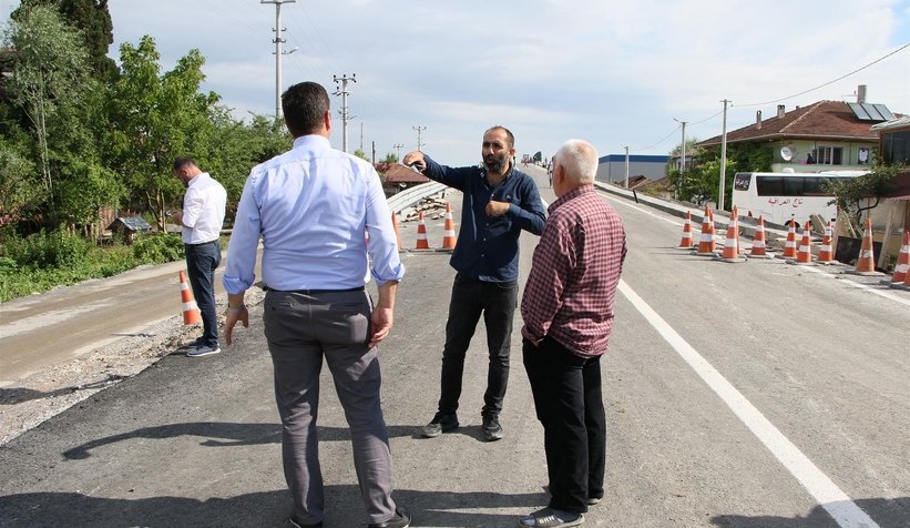 Vakıf köprüsü trafiğe açıldı