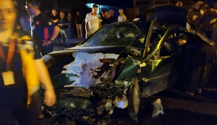 Vakıf'ta feci kaza 7 yaralı