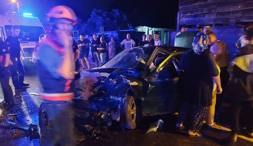 Vakıf'ta feci kaza 7 yaralı