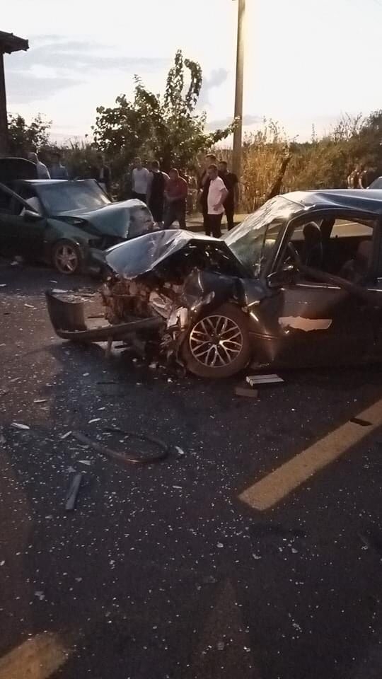 Vakıf'ta feci kaza 7 yaralı