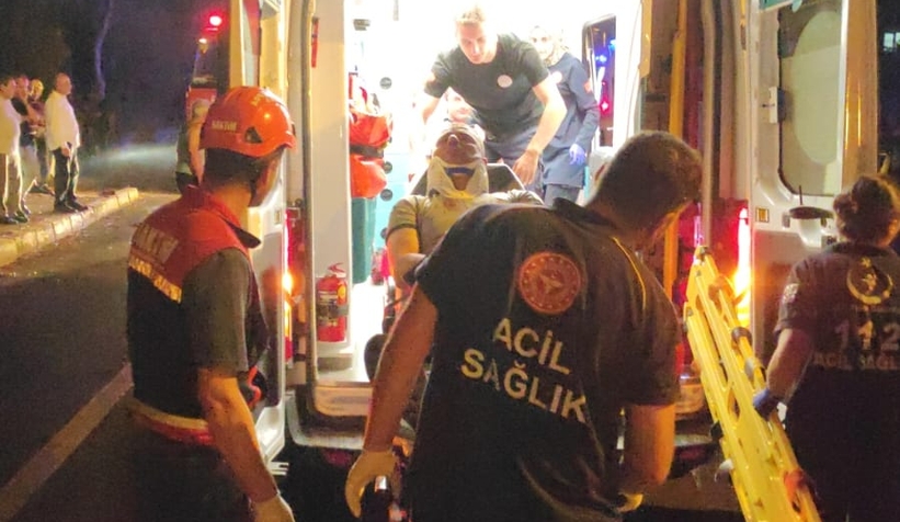 Vakıf'ta feci kaza 7 yaralı