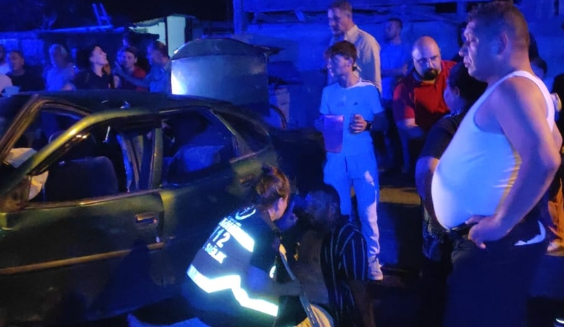 Vakıf'ta feci kaza 7 yaralı