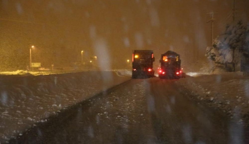 Vali gece boyu sahadaydı