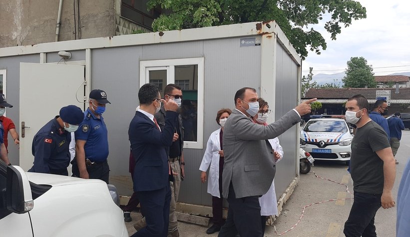 Vali Kaldırım Akyazı'da uygulama noktalarını denetledi