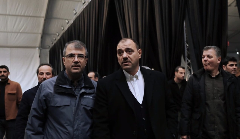 Vali Kaldırım'dan Erdoğan'ın ziyareti öncesi fabrikada inceleme