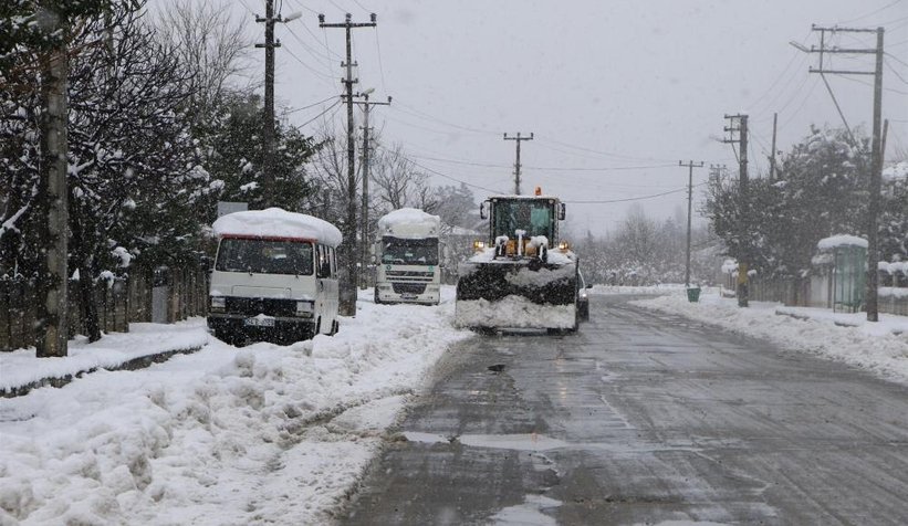 Vali Kaldırım, karla mücadele çalışmalarını inceledi
