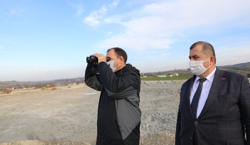 Vali Kaldırım Kaynarca'da yatırım ve projeleri inceledi