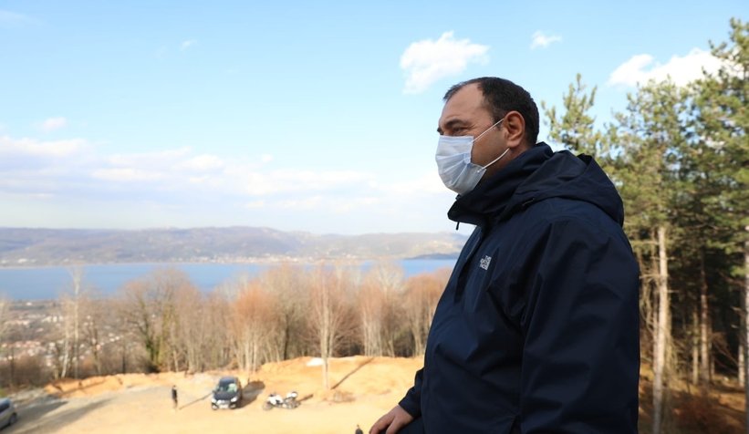 Vali Kaldırım; Sapanca Teleferik projesini inceledi