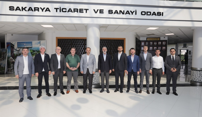 Vali Kaldırım SATSO'ya veda ziyaretinde bulundu