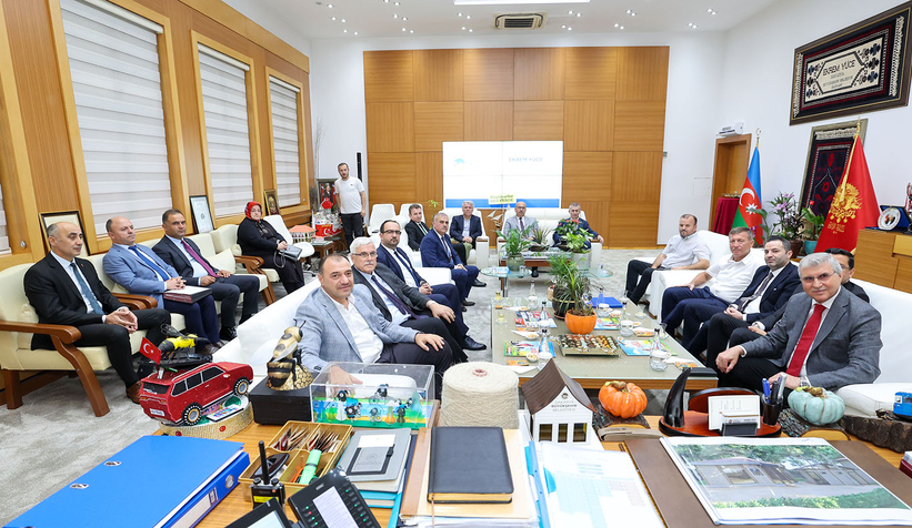 Vali Kaldırım’dan Yüce’ye veda ziyareti