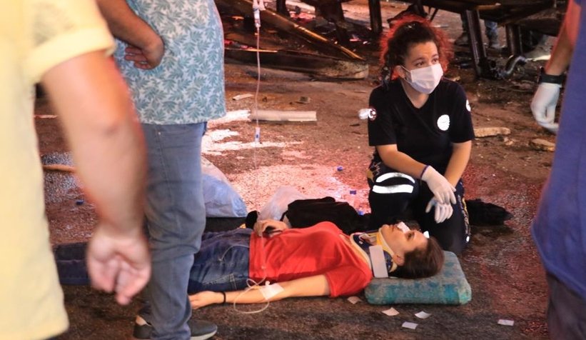 Vardiya dönüşü feci kaza: 7 yaralı