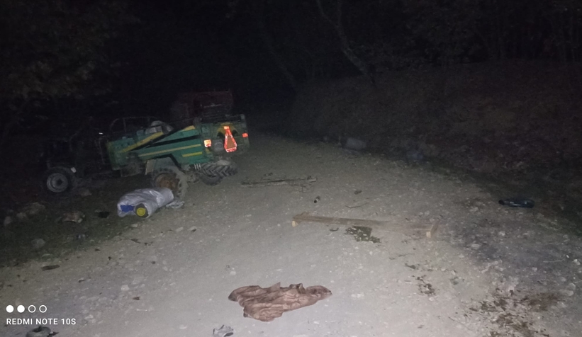 Vatandaşın önlem alın dediği yoldaki kazada 1 kişi hayatını kaybetti