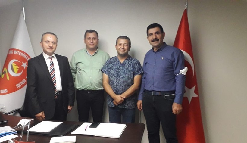 Veteriner Hekimler Odası'nda görev dağılımı yapıldı
