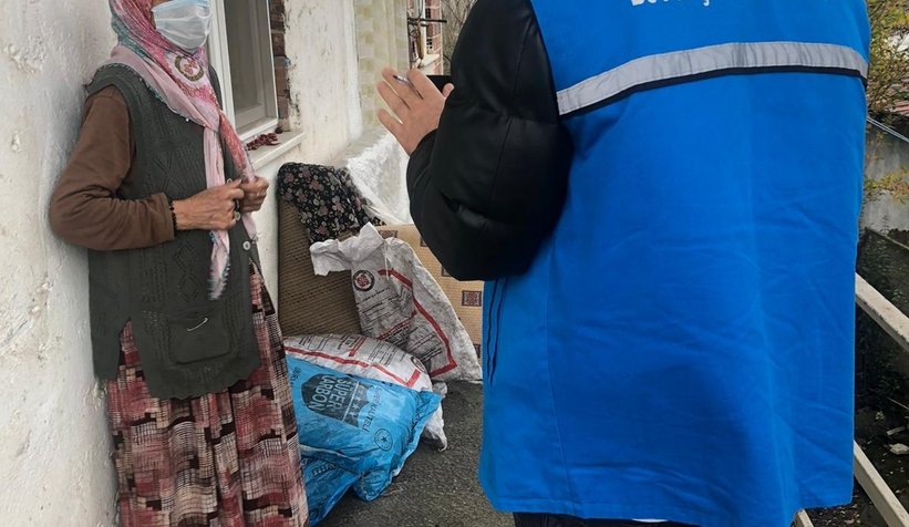 YADEM yaşlıları kısıtlama günlerinde unutulmadı