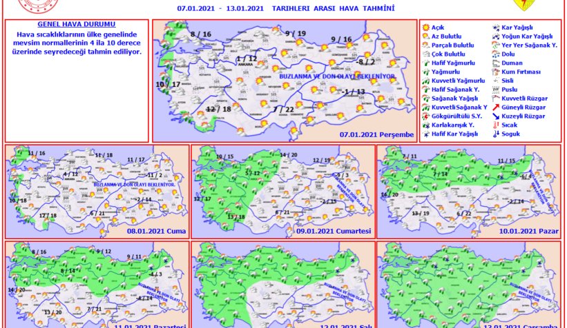 Yağış geliyor, günlerce sürmesi bekleniyor
