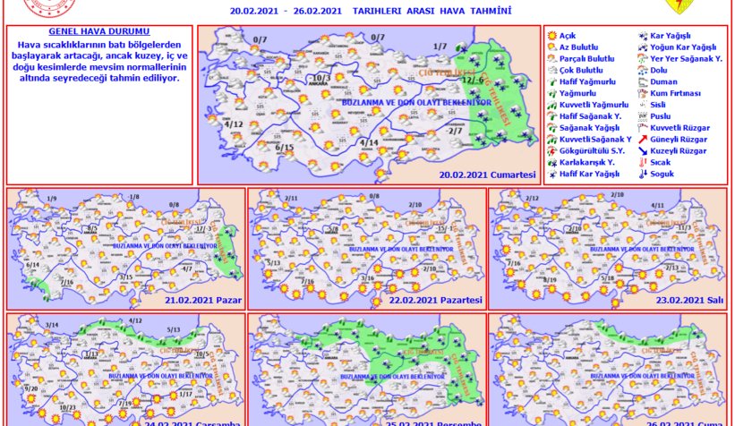 Yağış ve soğuk hava gidiyor