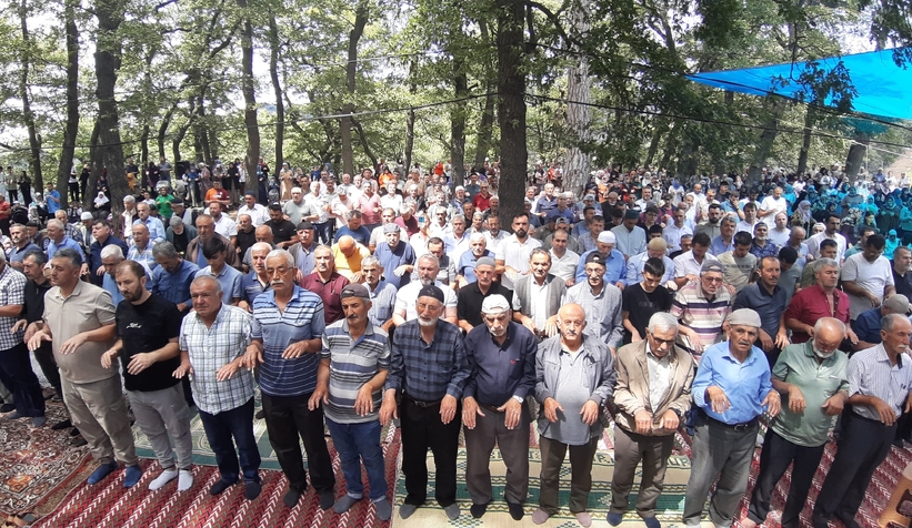 Yağmur duası yaptılar